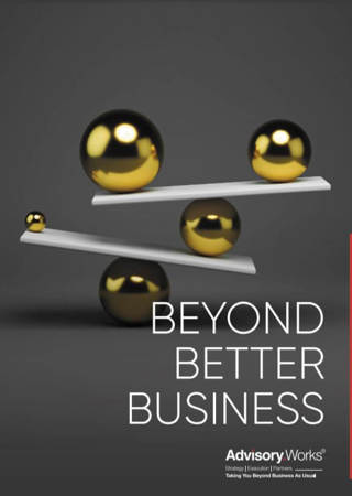 (BBB04) Agility saves businesses.  Act with agility and push your business further.